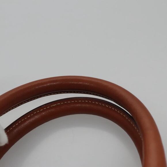 CELINE Macadam Canvas Hand Bag Pvc Leather Brown - Picture 9 of 13